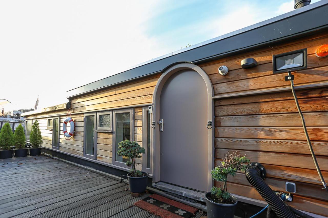 Houseboat Next To Amstel Bed and Breakfast Amsterdam Eksteriør billede