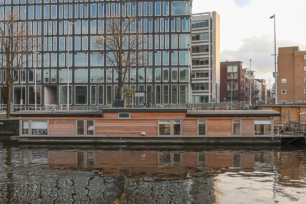 Houseboat Next To Amstel Bed and Breakfast Amsterdam Eksteriør billede